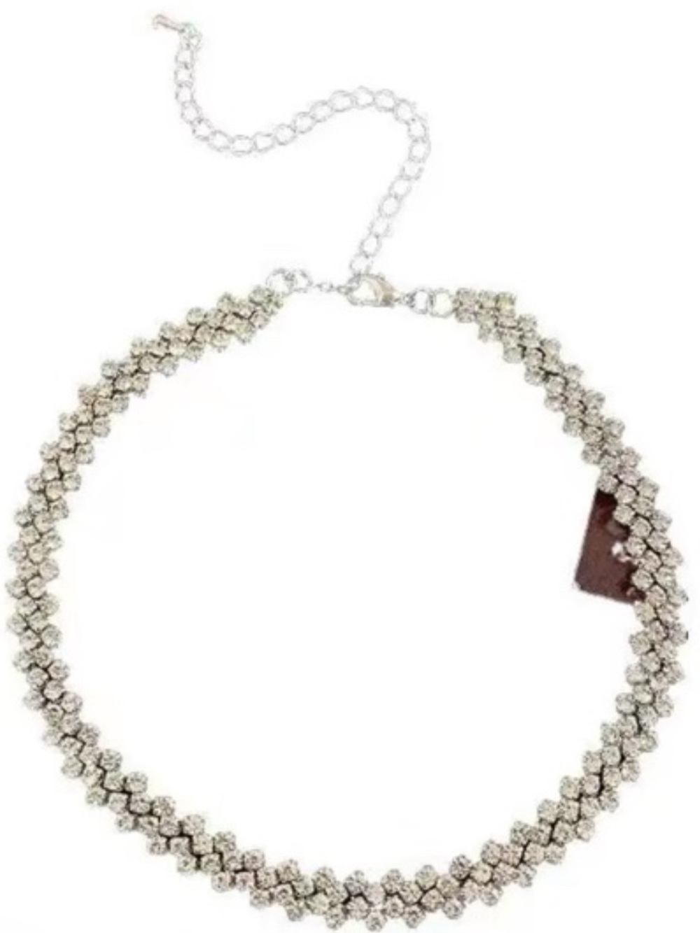Rhinestone Choker Necklace